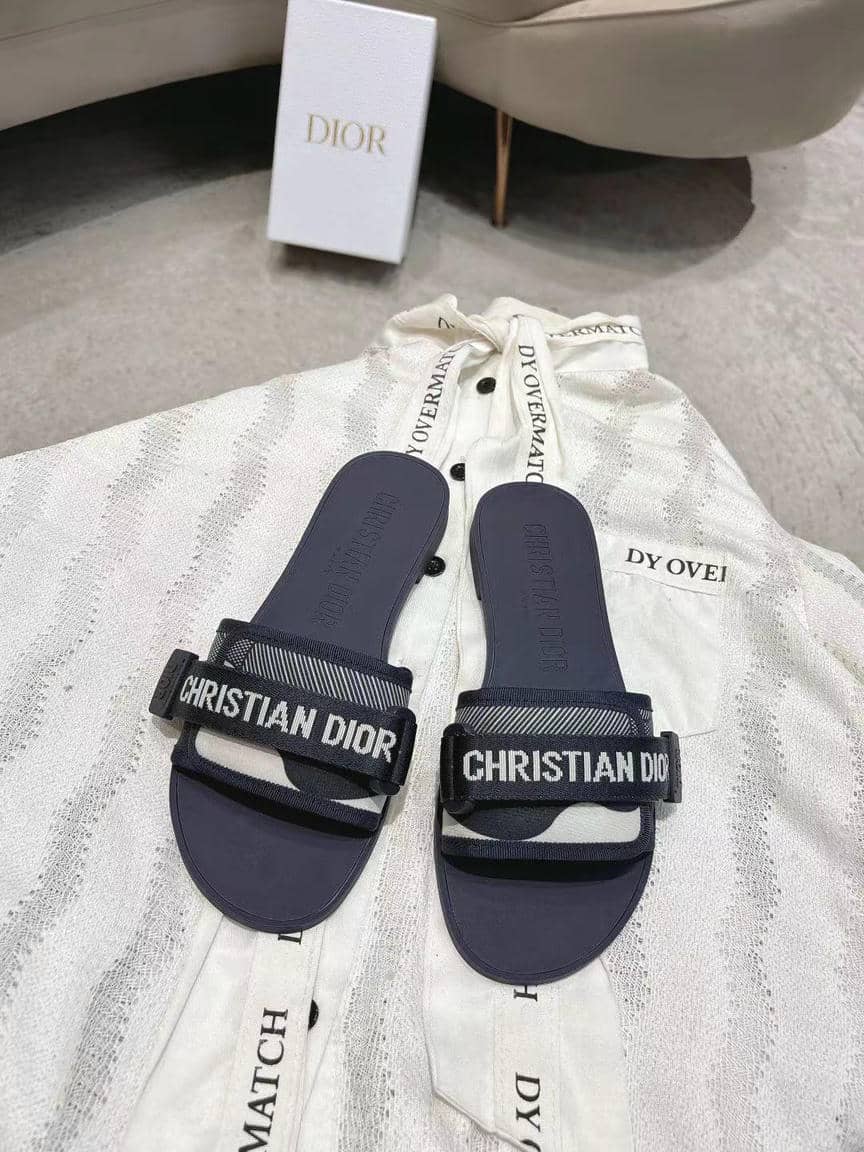Dior Velcro slippers2-2